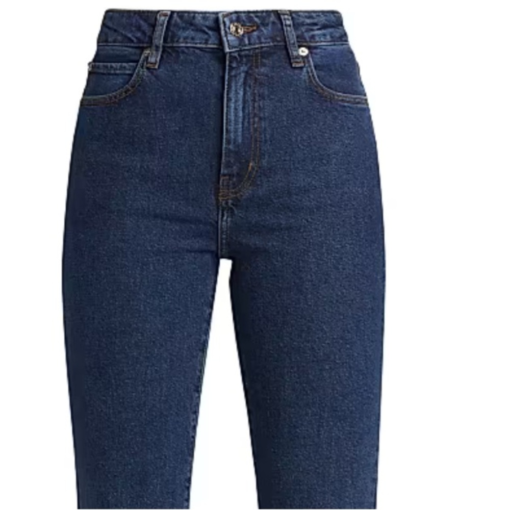 New Frame Denim Women's Dark Blue Straight Jeans size 27,28 - Picture 9 of 10
